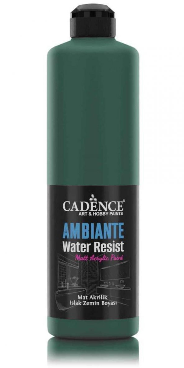 Cadence Ambiante Islak Zemin Boyası AW14 Zümrüt Yeşili 500ML + Katalizör 20GR ürün görseli 1
