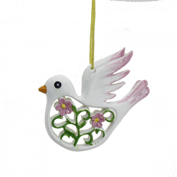 12 Adet 6x5cm Askılı Güvercin Kuş Biblo ürün görseli 1