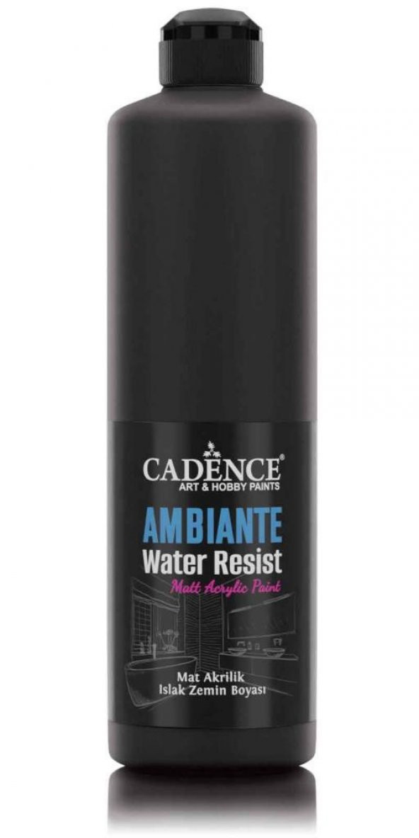 Cadence Ambiante Islak Zemin Boyası AW24 Siyah 500ML + Katalizör 20GR ürün görseli 1