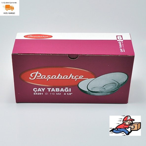 Paşabahçe 54251 aıda çay tabağı - çay bardağı altı 6 lı ürün görseli 1