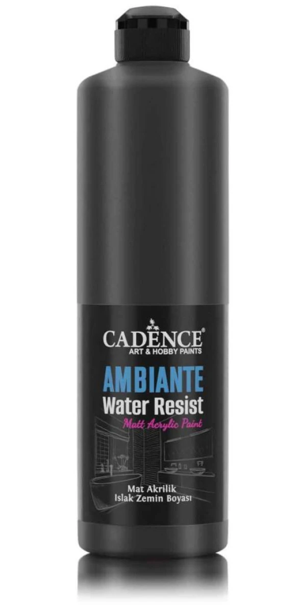 Cadence Ambiante Islak Zemin Boyası AWM08 Siyah 500ML + Katalizör 20GR ürün görseli 1