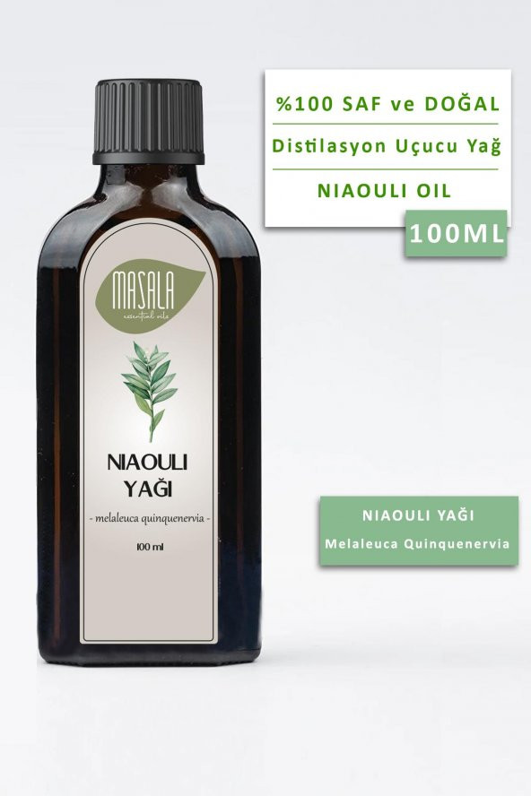 Masala Saf Niaouli Yağı 100 ml. Nioli (Niaouli Oil) ürün görseli 1