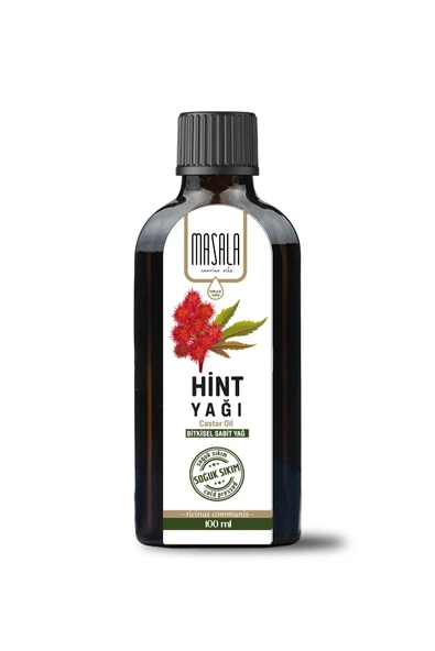 Masala Hint Yağı 100 ml.  (Castor Carrier Oil) ürün görseli 1