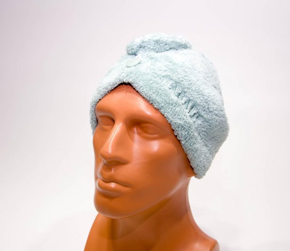 Mikrofiber Saç - Baş Havlusu - Su Yeşili Nabaiji Meridyendukkan ürün görseli 1