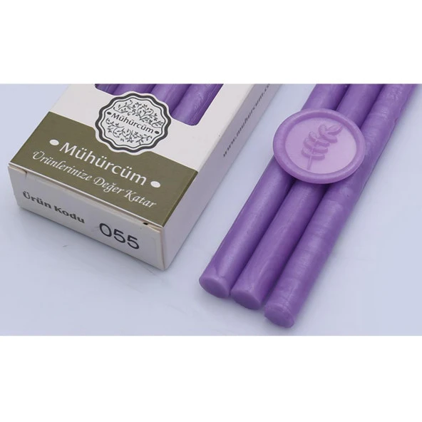 Mühür Mumu Çubuk 11mmx120mm 10 lu Paket Model: 55 LAVANTA AÇIK ürün görseli 1