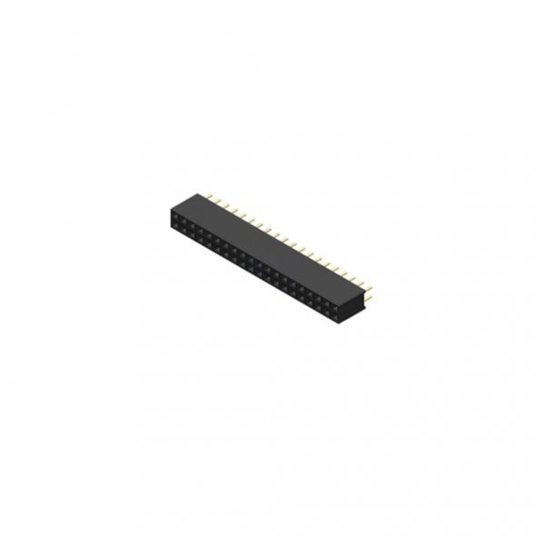 2x20pin Dişi Header-2.54mm ürün görseli 1