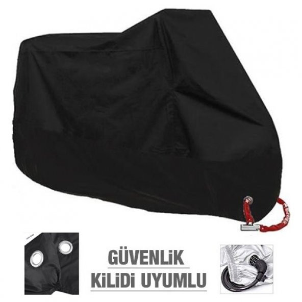 Autoen Premium Bajaj Pulsar 200RS Motosiklet Brandası Siyah ürün görseli 1
