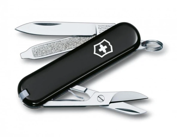Victorinox Classic 0.6223.3B1 Siyah İsviçre Çakısı 58mm 7F ürün görseli 1