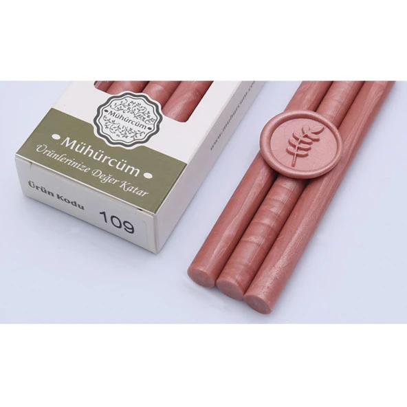 Mühür Mumu Çubuk 11mmx120mm 10lu Paket Model:109 SATEN GÜL KURUSU ürün görseli 1