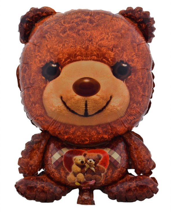 Teddy Bear Büyük Boy 40cmx60cm Folyo Balon Helyum No15 ürün görseli 1