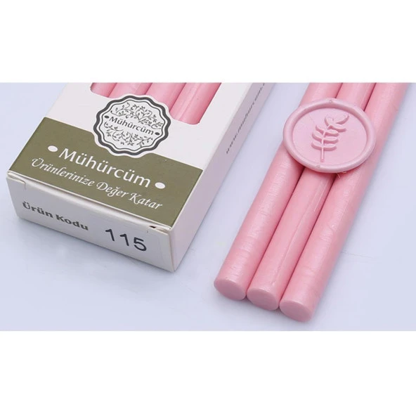 Mühür Mumu Çubuk 11mmx120mm 10 lu Paket Model: 115 PAMUK ŞEKER ürün görseli 1