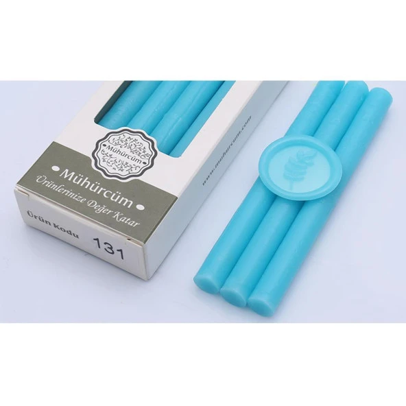 Mühür Mumu Çubuk 11mmx120mm 10 lu Paket Model: 131 CAMGÖBEĞİ SAYDAM ürün görseli 1