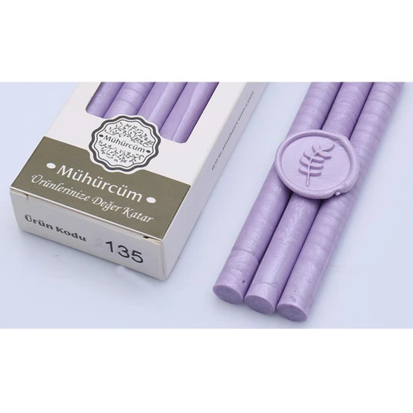 Mühür Mumu Çubuk 11mmx120mm 10 lu Paket Model: 135 LAVANTA KURU ürün görseli 1