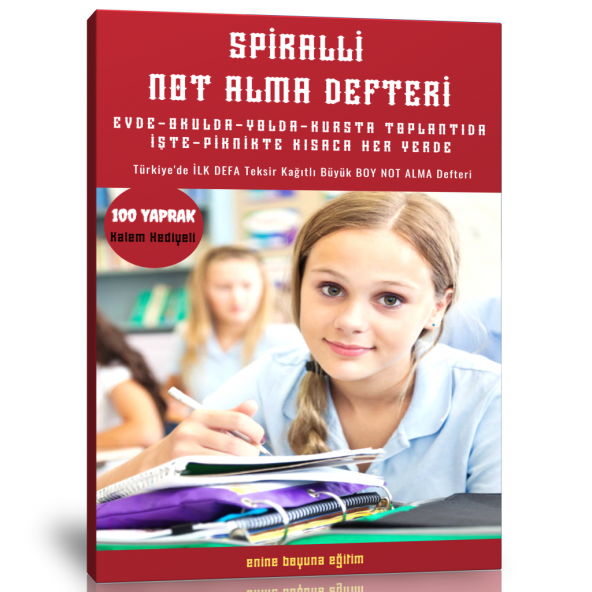 Spiralli NOT Alma Defteri ürün görseli 1