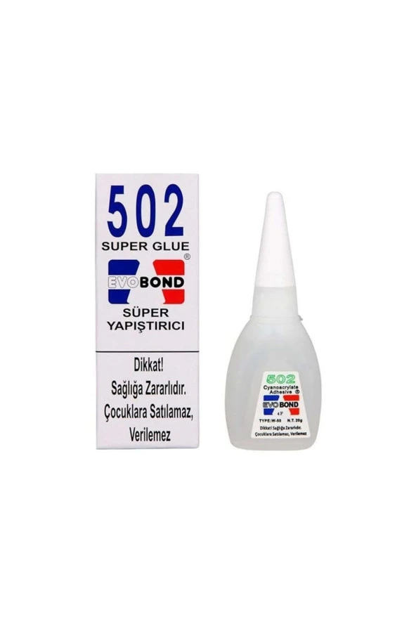 Evobond 502 Japon Yapıştırıcısı 20 gr ürün görseli 1
