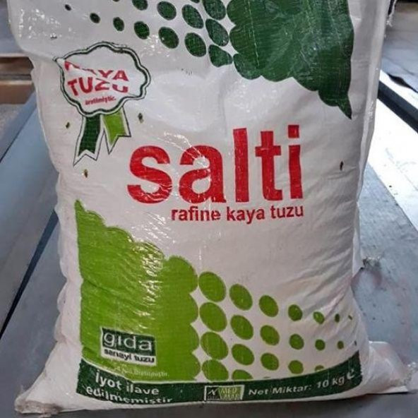 SALTİ İYOTSUZ KAYA (İNCE) TUZU 10 KG ürün görseli 1