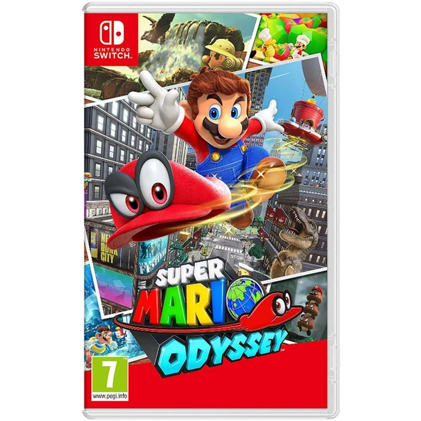 Super Mario Odyssey Switch Oyun ürün görseli 1