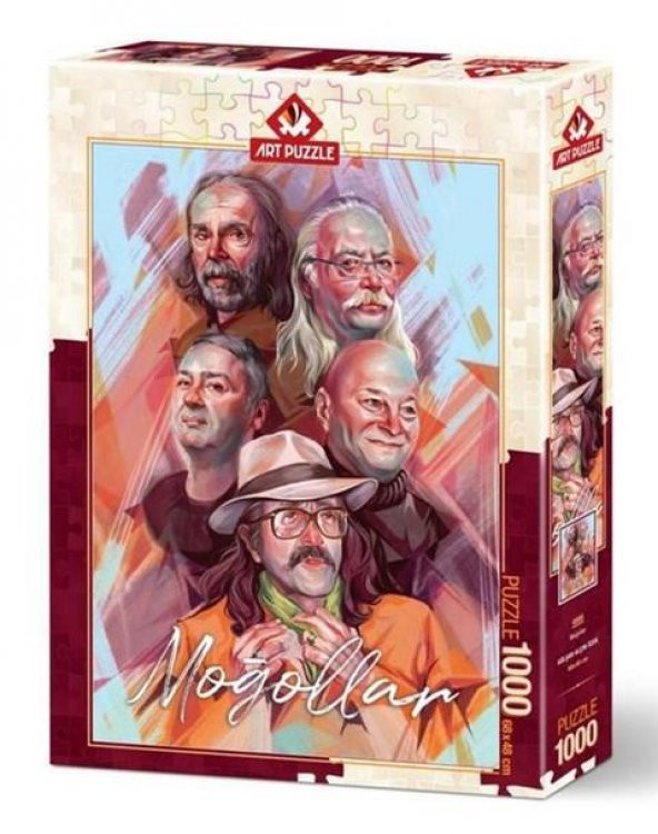 Art Puzzle 1000 Parça Moğollar 4585 ürün görseli 1