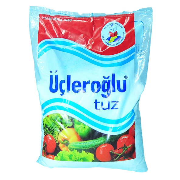 Yemeklik İyotlu Öğütülmüş Kalın Sofra Tuzu 1500 Gr ürün görseli 1