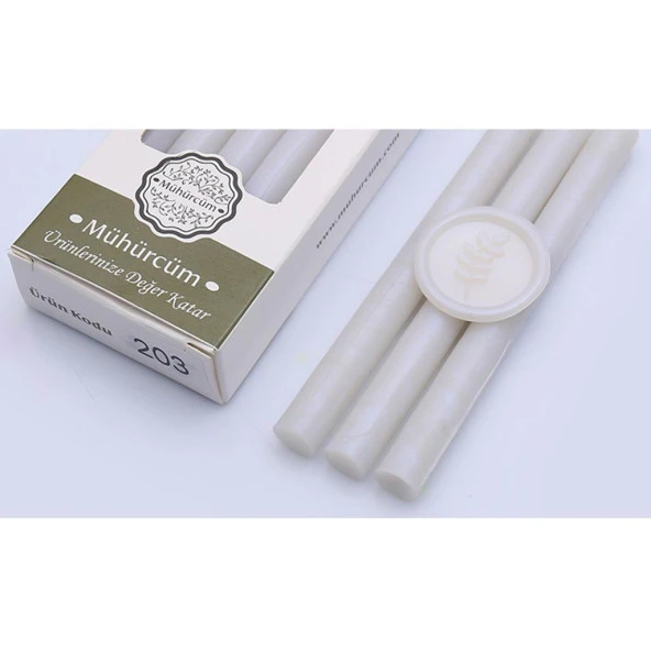 Mühür Mumu Çubuk 11mmx120mm 10 lu Paket Model: 203 MİNE MAVİ ürün görseli 1