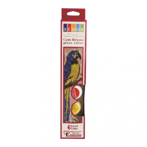 SUDOR CAM BOYASI SU BAZLI 6 RENK SET (SD321) - Resim 2