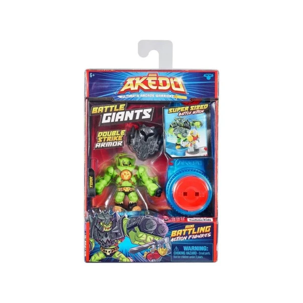 Giochipreziosi Akedo S2 Aksiyon Figürü Dev Tekli Paket (TONK) - Resim 3