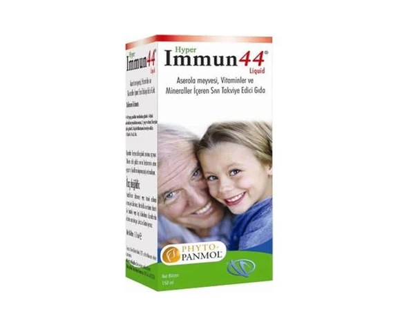 Hyper Immun 44 Şurup 150 Ml -SKT:11/2027 ürün görseli 1