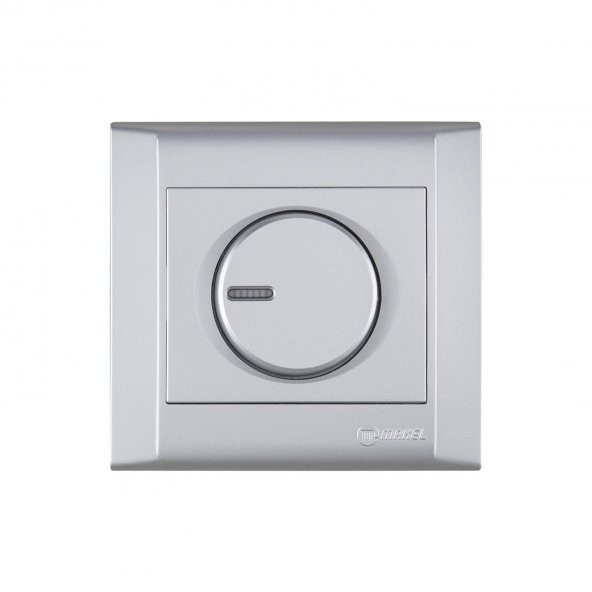 Makel Defne Gümüş Dimmer 600W ürün görseli 1