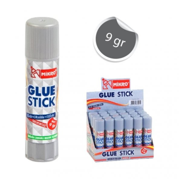 Mikro Stick Yapıştırıcı 9 Gr. - 24 Adet ürün görseli 1
