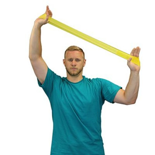 CanDo® Egzersiz Bandı Exercise Band Loop 76cm Sarı X-Hafif 10-525 ürün görseli 1