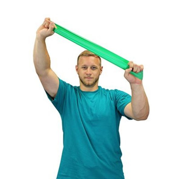 CanDo® Egzersiz Bandı Exercise Band Loop 76cm Yeşil Sert 10-5253 ürün görseli 1