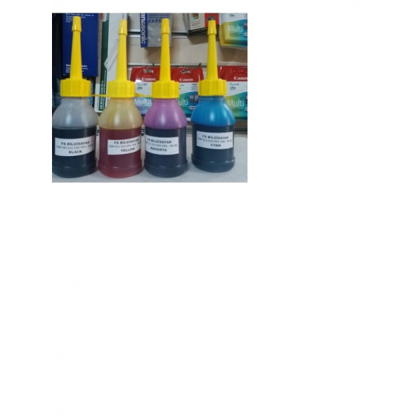 Canon Pg 46 Cl 56 Bitmeyen Yazıcı Murekkebi Kaliteli 4X100 ML ürün görseli 1