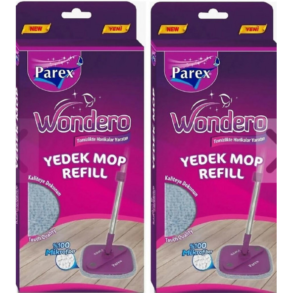 Parex Wondero Yedek Paspas Mop X 2 Adet ürün görseli 1