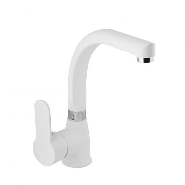 Venita Beyaz Aura Lavabo Batarya - Resim 4