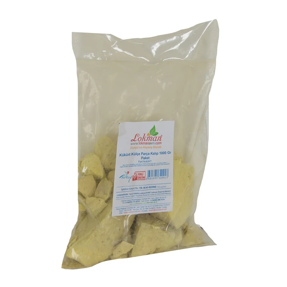 Kükürt Külçe Parça Kalıp 1000 Gr Paket - Resim 4