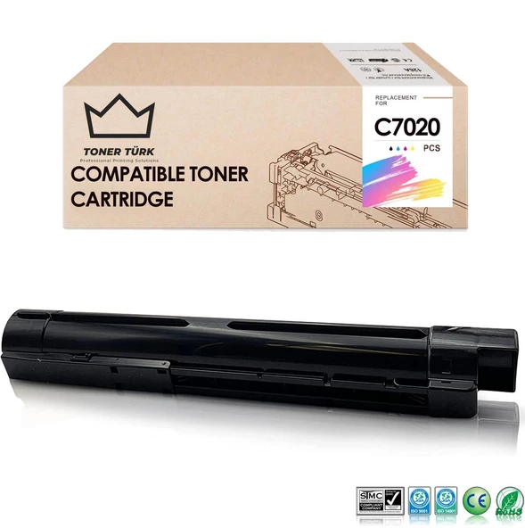 Xerox Versalink C7020-106R03745 Muadil Toner Siyah / C7025 / C7030 ürün görseli 1