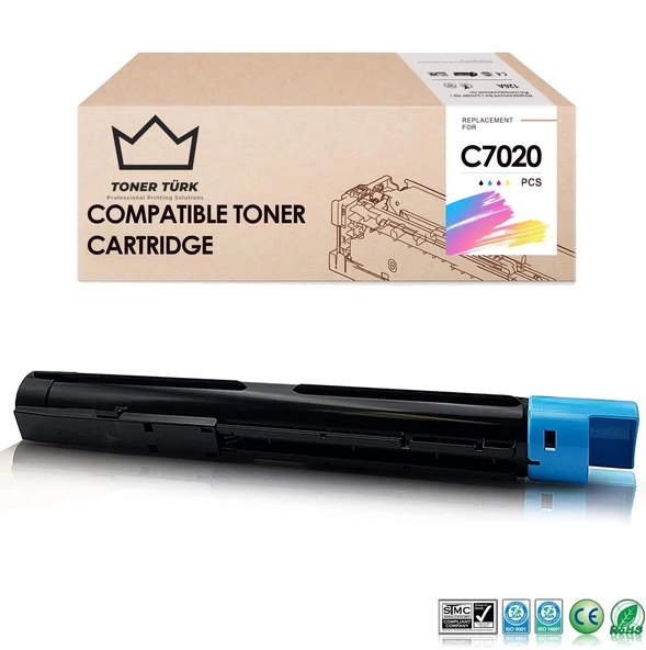 Xerox Versalink C7020-106R03748 Muadil Toner Mavi / C7025 / C7030 ürün görseli 1