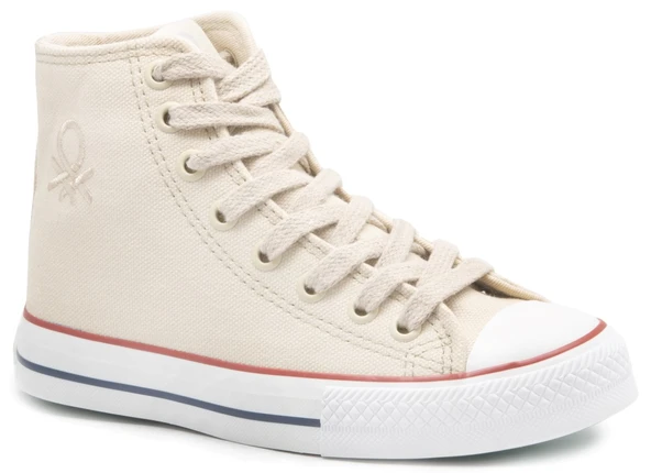 United Colors of Benetton Bnt 22Y 30628 Bej Bayan Ayakkabı Bayan Spor ürün görseli 1
