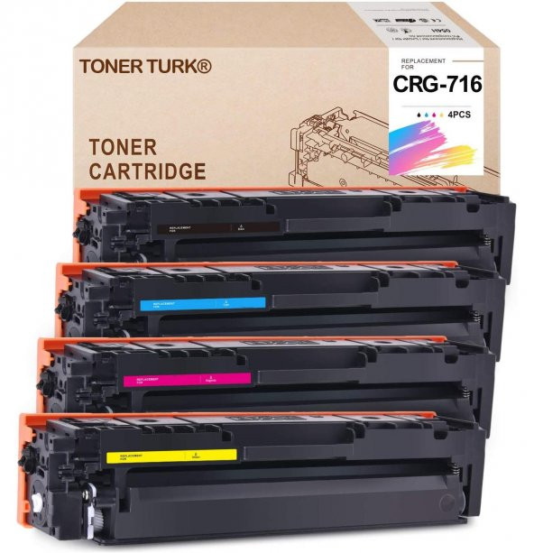 Canon İ-Sensys LBP-5050 Muadil Toner Set / Canon CRG716 ürün görseli 1