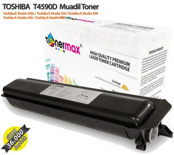 Toshiba T4590D / Estudio 206L / 256 / 306 / 356 / 456 Muadil Toner ürün görseli 1