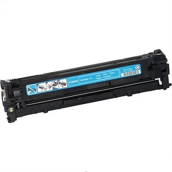 Canon 716 / CRG-716 C / MF-8030 / MF-8040 / MF-8050 / MF-8080 / LBP-5050 Mavi Muadil Toner - Ekonomik ürün görseli 1