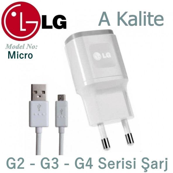 LG G2 G3 G4 Şarj Cihazı Başlık '' Data Kablosu Set Micro Kablo ürün görseli 1