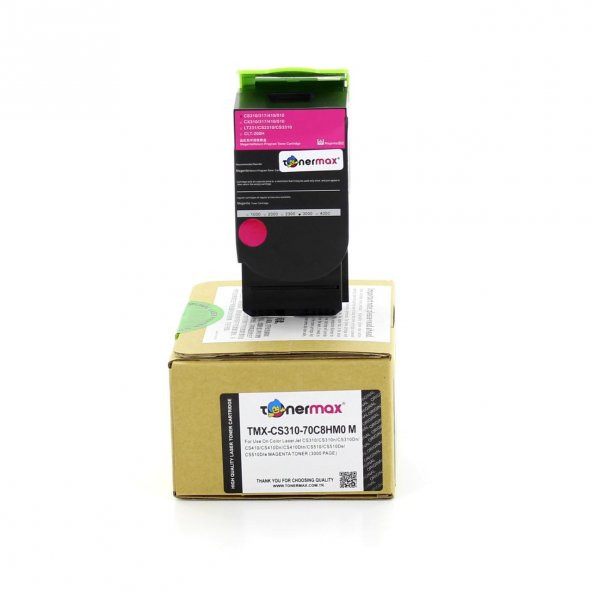 Lexmark 70C8HM0 Kırmızı Muadil Toner / CS310 / CS410 / CS510 ürün görseli 1