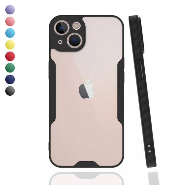 iPhone 13 Mini Kılıf Platin Matte Silikon Arka Kapak ürün görseli 1