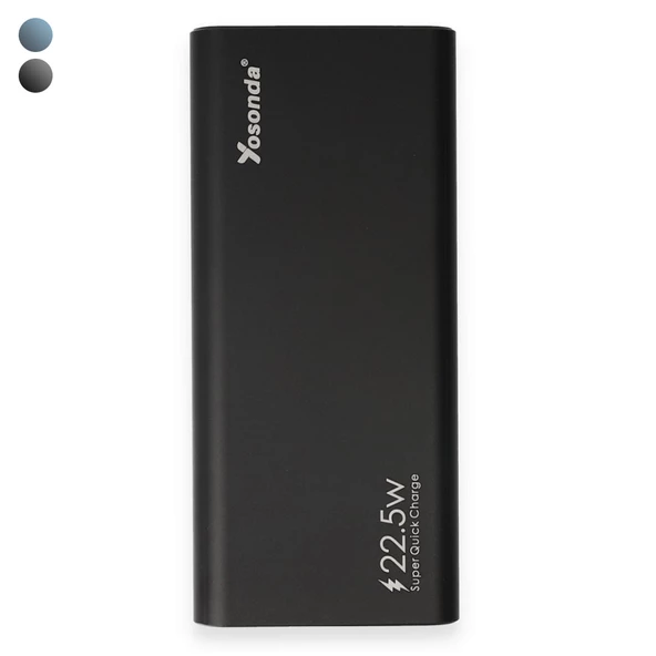 Yosonda A51 22.5W 20000 mAh QC3.0 Led Ekranlı Powerbank ürün görseli 1
