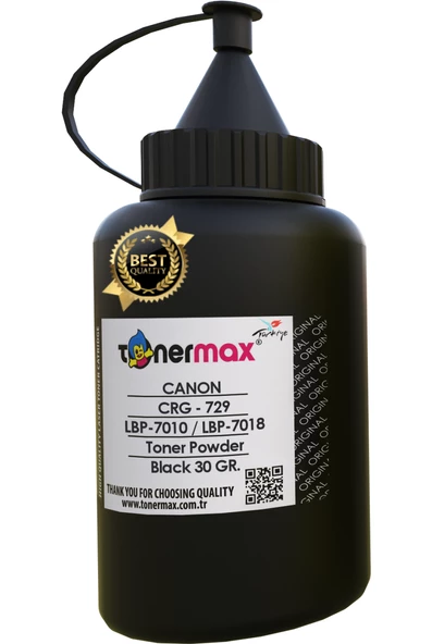 Canon CRG-729 Toner Tozu Siyah/ LBP-7010 / LBP-7018 Toner Tozu ürün görseli 1