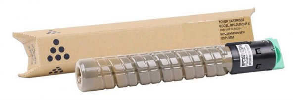 Ricoh Aficio MPC2030 Muadil Toner Siyah/ MPC2050 / MPC2530 / MPC2550 ürün görseli 1