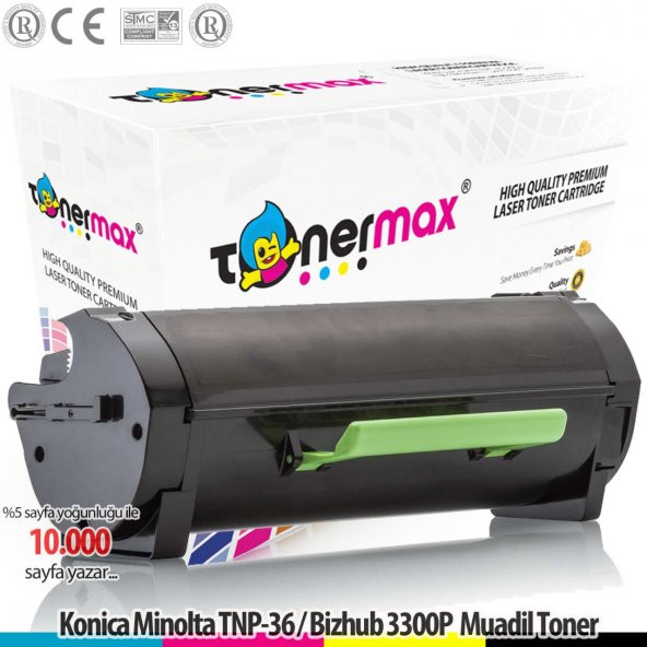 Konica Minolta TNP-36 TNP-39 / Bizhub 3300P Muadil Toneri ürün görseli 1