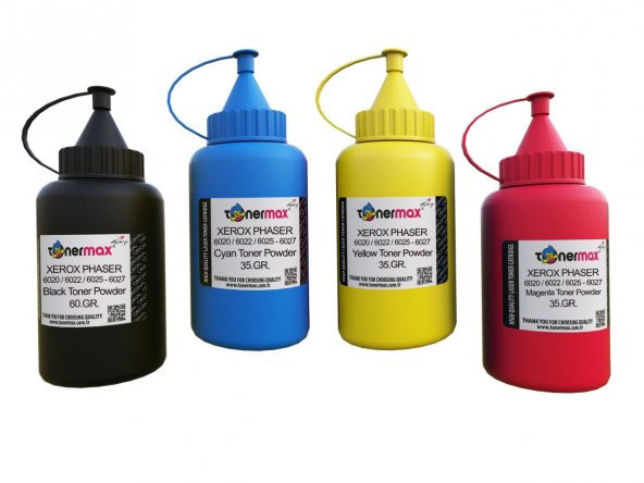 XEROX 6020 / 6022 / 6025 / 6027 Toner Tozu Set ürün görseli 1