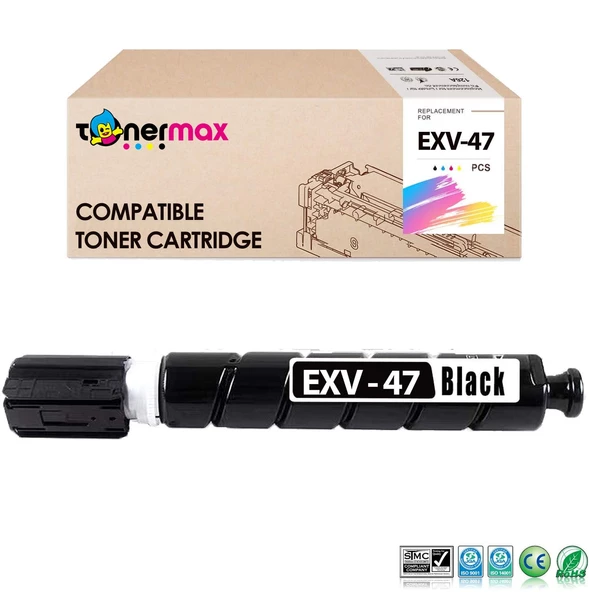 Canon C-EXV47 Muadil Toner Siyah/ IR-C250i / IR-C255i / IR-C350i / IR-C350P / IR-C351if / IR-C355i / IR-C355ifc / IR-C355p ürün görseli 1